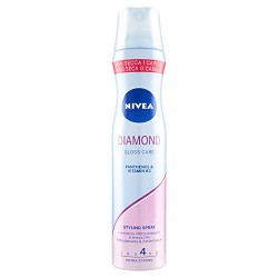 Nivea Styling SprayDiamond Gloss, Lacca per Capelli, 250 ml