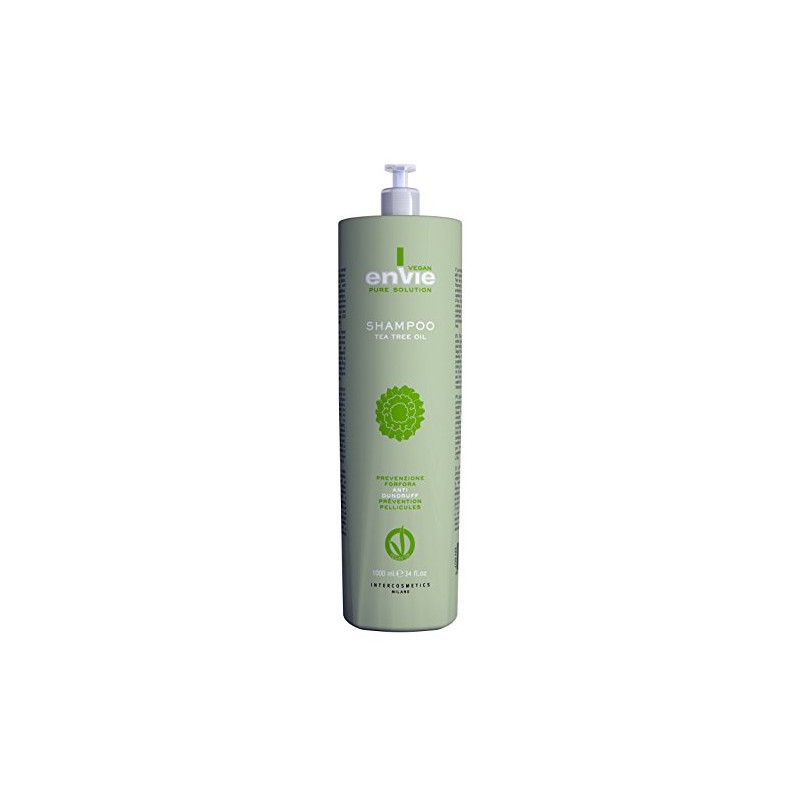 INTERCOSMETICS SRL - Shampoo Antiforfora Vegan - Envie, 1000 Ml.