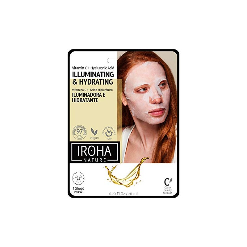 Iroha Nature - Iroha Maschera Facciale Vitamin C - 130 Gr
