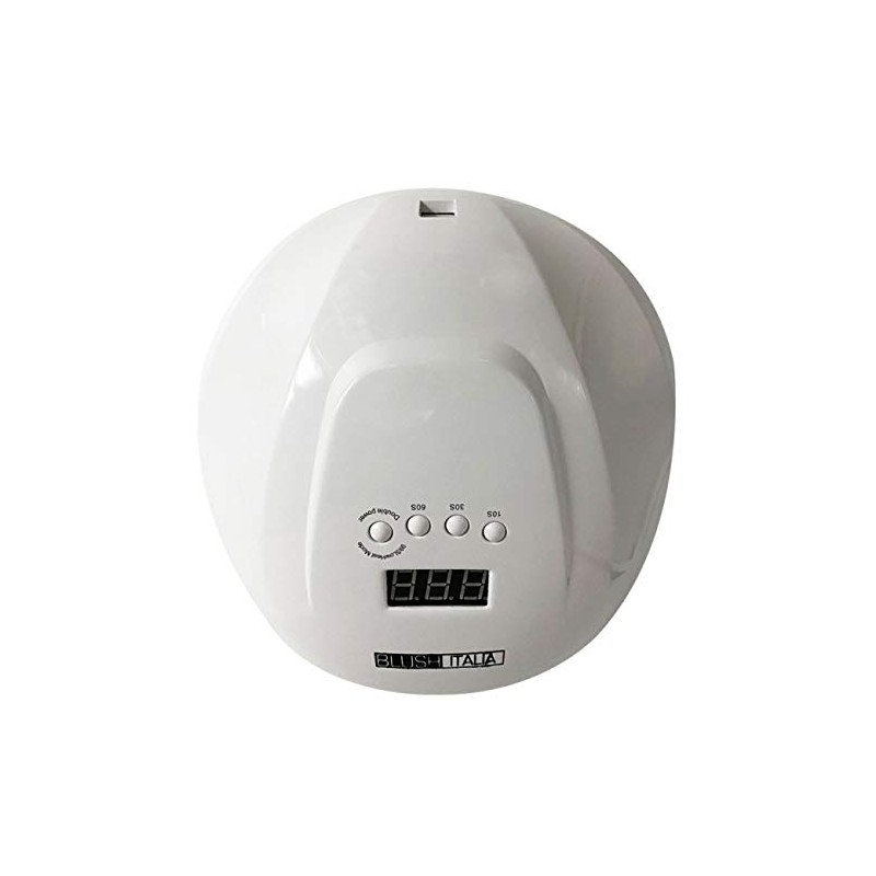 BLUSH ITALIA Lampada Nails UV LED 48/54 Watt asciuga Gel Color Gel Costruttore Timer Preimpostati (10s,30s,60s)
