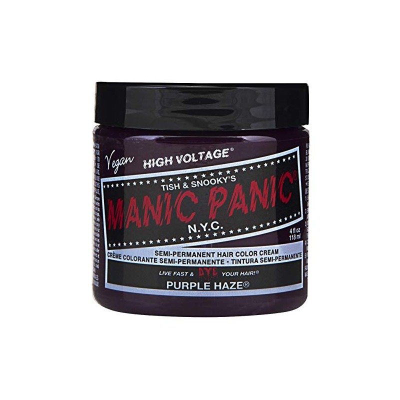 Manic Panic - Tintura per capelli semi-permanente, colore: ultra viola, vasetto da 118 ml