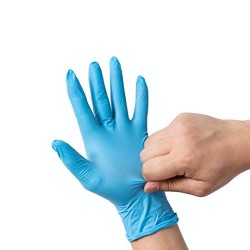 Nitrile guanti, box da 100 guanti
