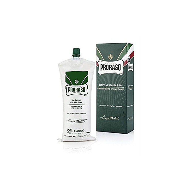 Sapone da Barba 500 ml Rinfrescante Tonificante