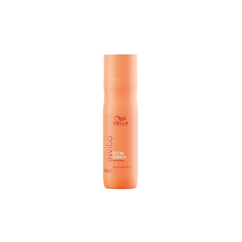 Wella Professionals INVIGO NUTRI-ENRICH Shampoo - Shampoo nutriente professionale per capelli secchi e stressati 250 ml