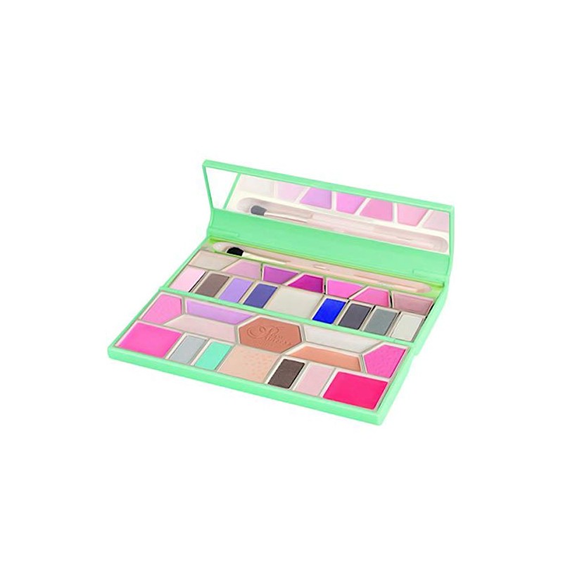 Pricess Palette Cofanetto Verde Acqua Tonalità 11