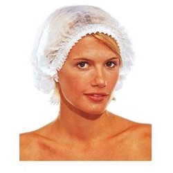 Xanitalia BIFULL Cuffia Doccia (Cuffia TNT) monouso 100 unità, Nero, Standard