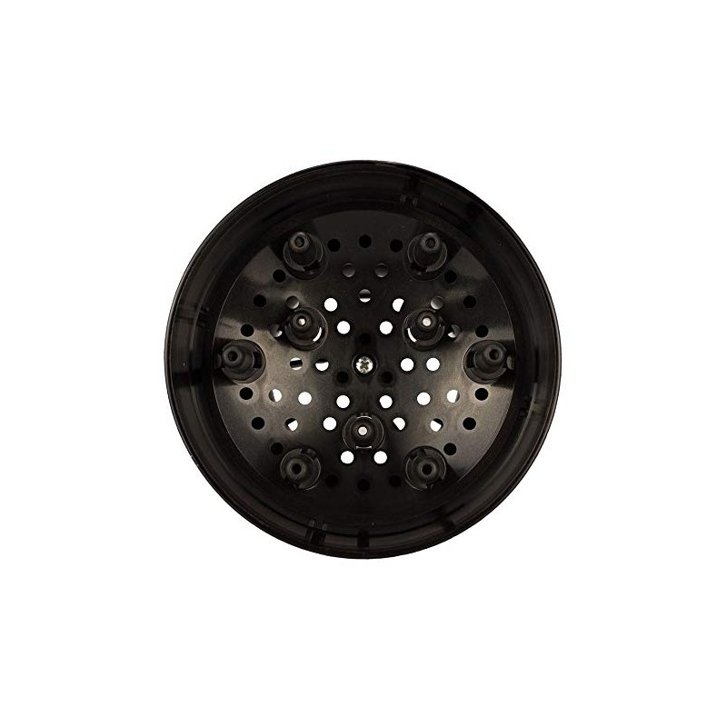 Parlux 3500 - Diffusore per asciugacapelli 3500 Supercompact, Nero