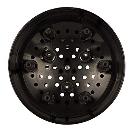 Parlux 3500 - Diffusore per asciugacapelli 3500 Supercompact, Nero