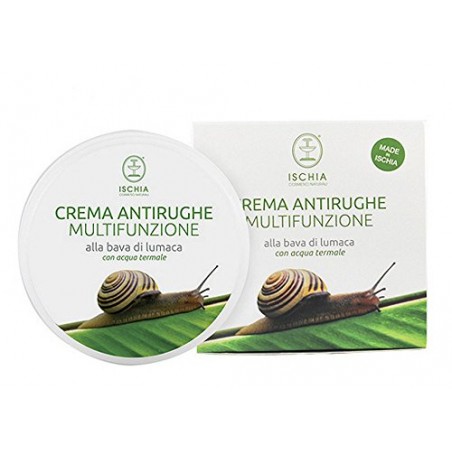 Ischia Cosmetici Naturali Crema Antirughe Multifunzione alla Bava di Lumaca - 100 ml
