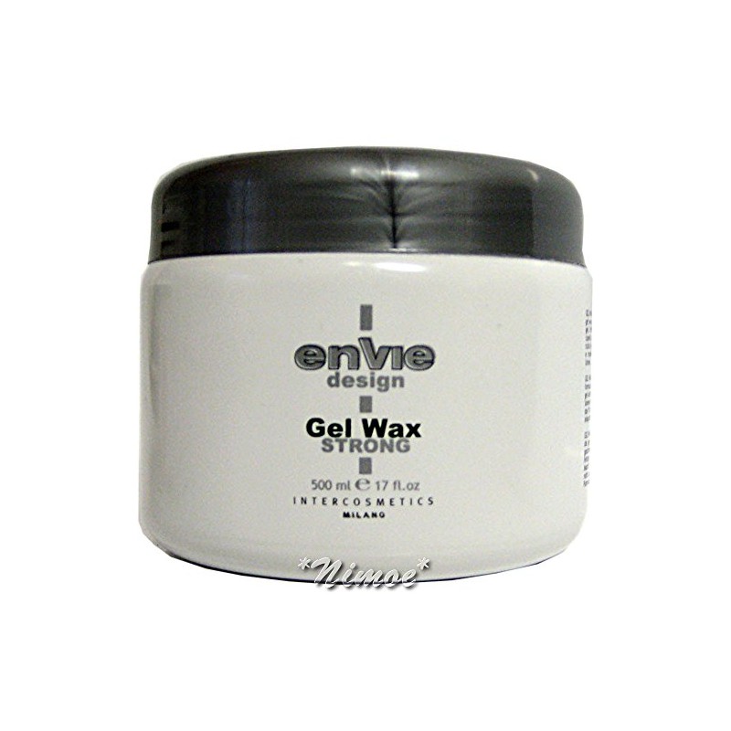 Gel Wax Strong 500ml Envie Design ®Modellante Hold & Shine Effect Intercosmetics