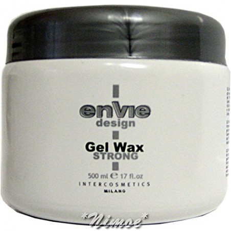 Gel Wax Strong 500ml Envie Design ®Modellante Hold & Shine Effect Intercosmetics