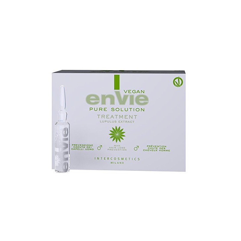 ENVIE Vegan OK - Trattamento per la perdita dei capelli da uomo, 10 capsule vegan...