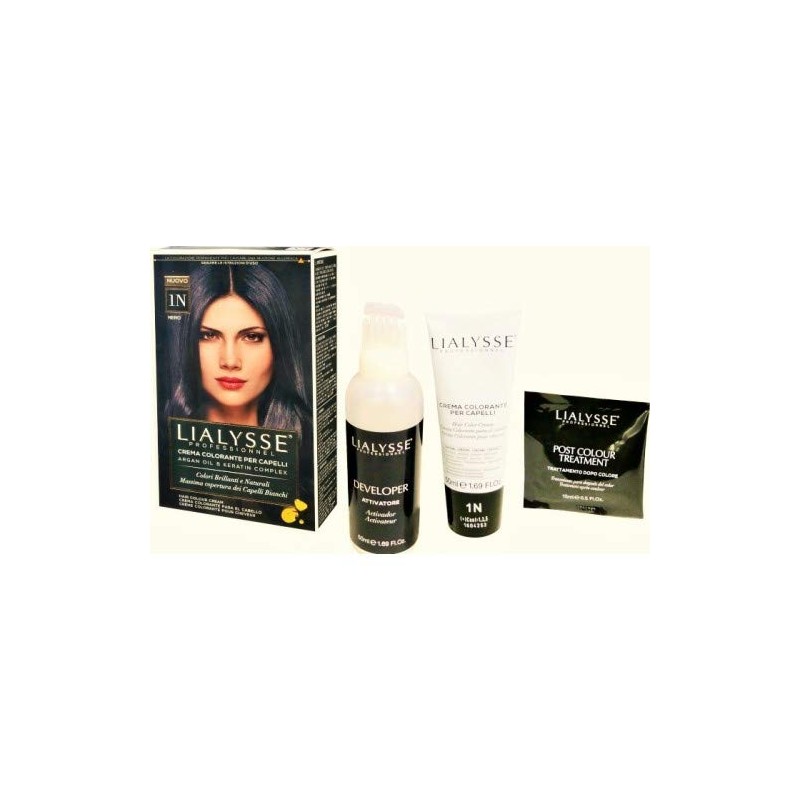 TECHNIQUE LIALYSSE PROFESSIONNEL CREMA COLORANTE PER CAPELLI | ARGAN OIL & KERATIN COMPLEX MASSIMO COPERTURA CAPELLI BIANCHI (6N