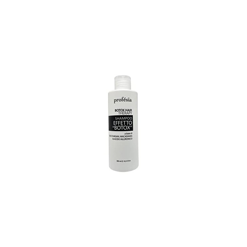 Profesia - Botox Hair Therapy Shampoo - Trattamento per Capelli Rovinati e Danneggiati - Con Macadamia, Olio di Argan e Acido Ia