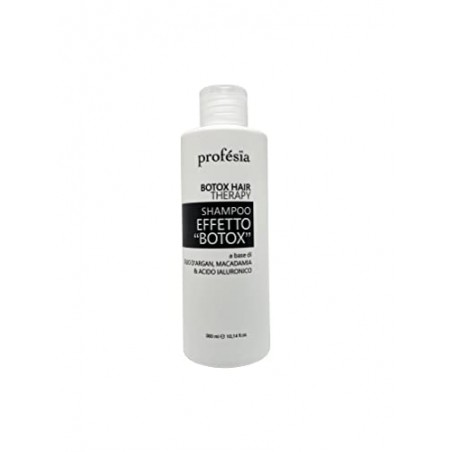 Profesia - Botox Hair Therapy Shampoo - Trattamento per Capelli Rovinati e Danneggiati - Con Macadamia, Olio di Argan e Acido Ia