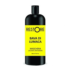 Maschera lisciante anticrespo Bava di Lumaca 1000 ml Restore Miro