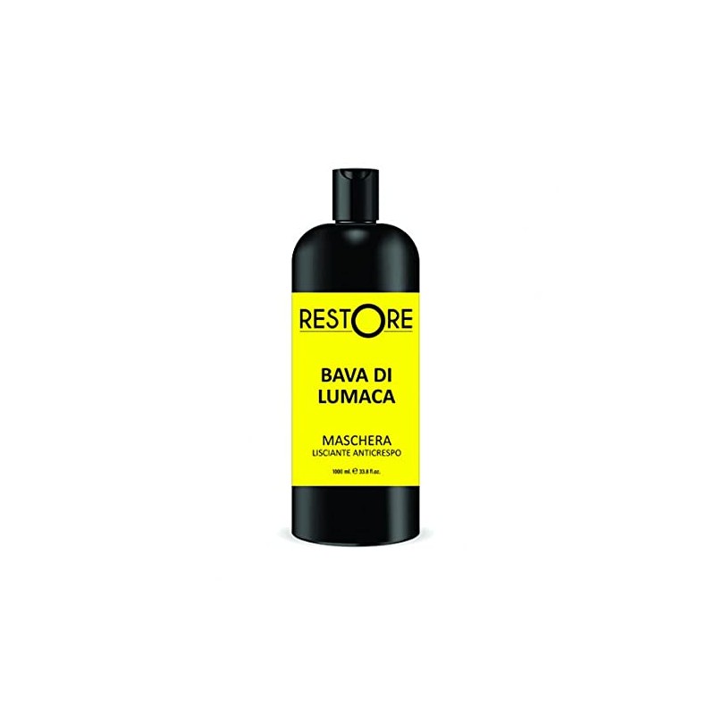 Maschera lisciante anticrespo Bava di Lumaca 1000 ml Restore Miro