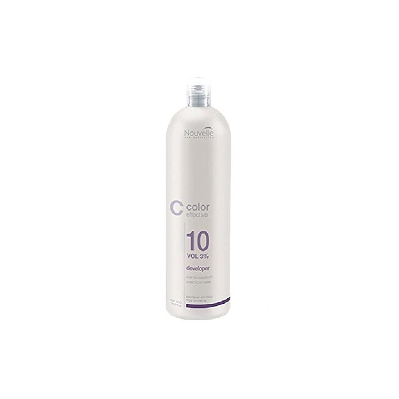 Nouvelle color Effective OXIDANT 6% 1000 ML crema OXIDANT per Optimal delicata e risultati a colori vivaci