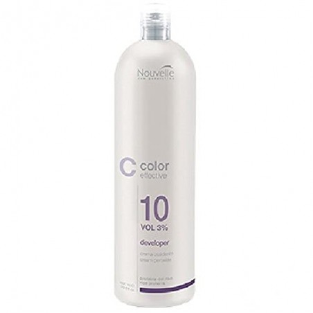 Nouvelle color Effective OXIDANT 6% 1000 ML crema OXIDANT per Optimal delicata e risultati a colori vivaci
