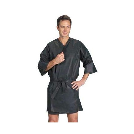 Kimono Nero Monouso TNT 10 Pezzi