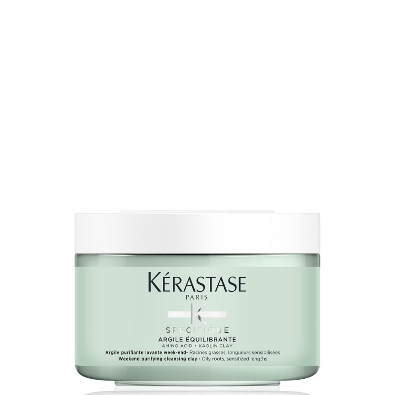 Kérastase Spécifique, Crema Detergente e Purificante, Per Radici Grasse e Cute Sensibilizzata, Argile Crème Équilibrante, 250 ml