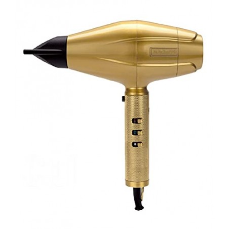 BABYLISS PRO GOLDFX FXBDG1E Asciugacapelli Digitale Professionale da 2200 W di Potenza Occhiali, Oro Lucido, Taglia Unica Donna