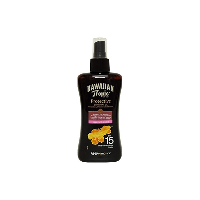 HAWAIIAN TROPIC Olio Solare Spray Protettivo Fp 15 200 Ml