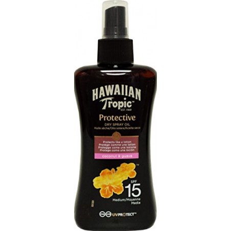 HAWAIIAN TROPIC Olio Solare Spray Protettivo Fp 15 200 Ml