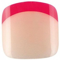 Piedi Kit 28 unghie finte unghie Neon Idillio francese