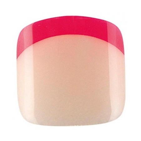 Piedi Kit 28 unghie finte unghie Neon Idillio francese