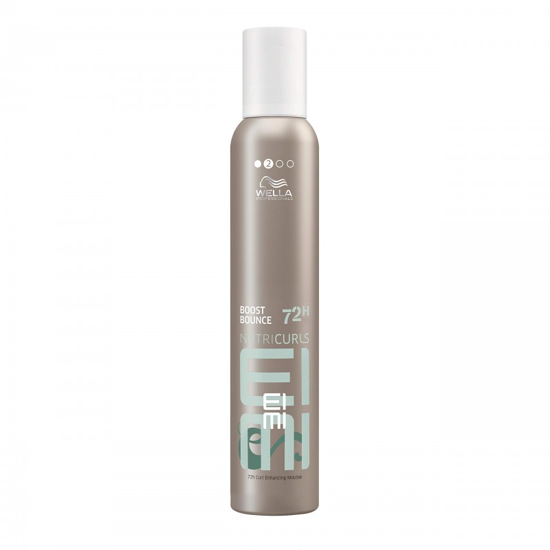 Wella EIMI Professionals - Nutricurls Boost Bounce, Mousse per capelli ricci, 300 ml