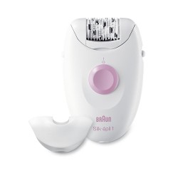 Braun Silk-épil 1 Depilatore Donna, Epilatore Elettrico Donna con 20 Pinzette Soft-Lift, Delicato ed Efficace, Aree Sensibili, P