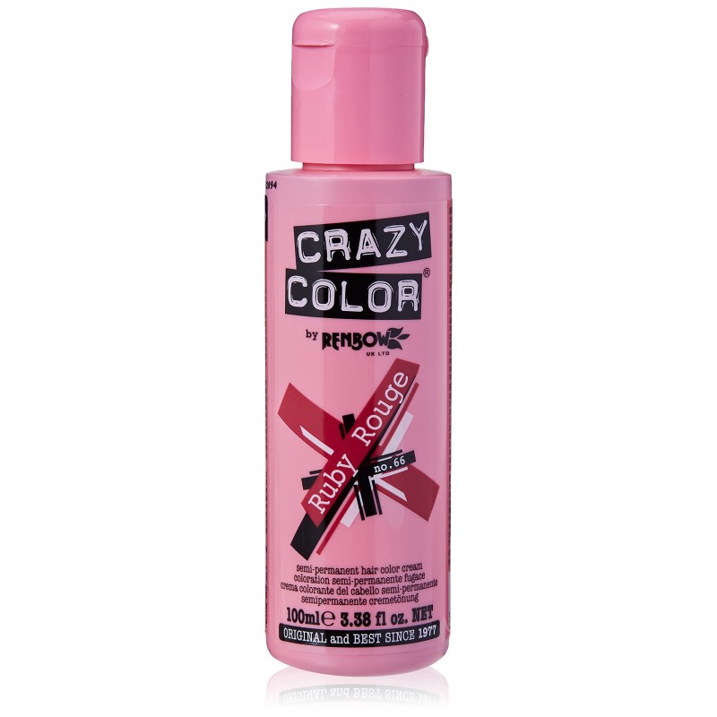 CRAZY COLOR 100 ML RUBY ROUGE