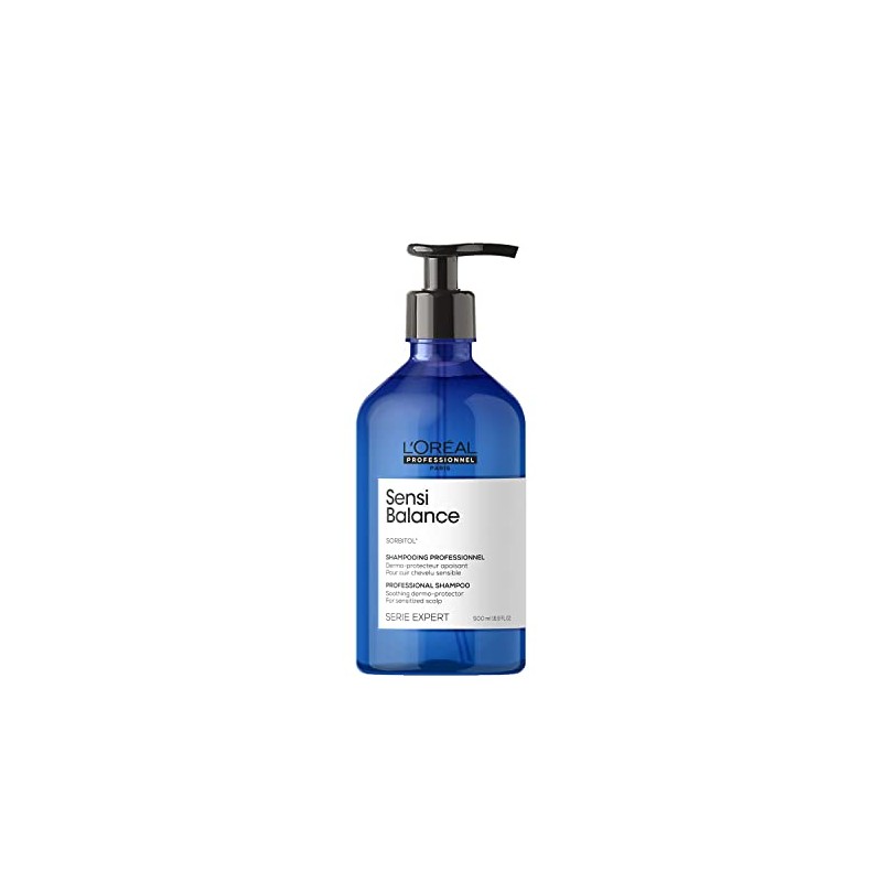 L'Oréal Professionnel Paris Shampoo professionale per cute sensibile Sensi Balance Serie Expert, Formula lenitiva