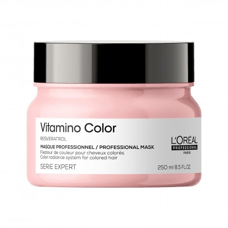 L'Oréal Professionnel Paris Maschera professionale per capelli colorati Vitamino Color Serie Expert, Formula idratante anti-sbia