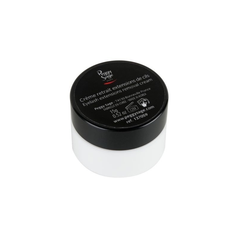 Crema per rimozione delle ciglia