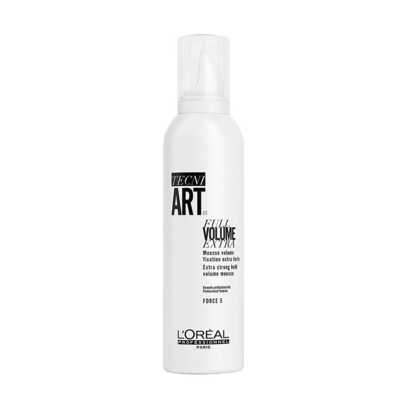 L'Oréal Professionnel, Spray-Mousse Fissante per Capelli, Extra Volume dalla Radice, Lunga Tenuta, Non Appesantisce, Tecni Art V