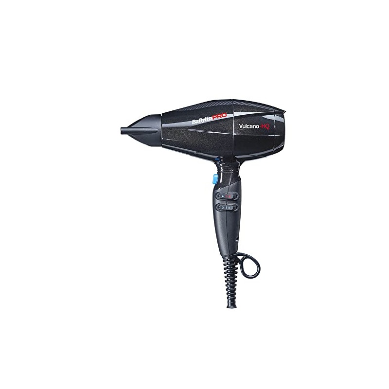 Asciugacapelli Babyliss Pro ionico Vulcano HQ nero 2400W