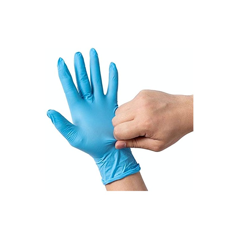 Nitrile guanti, box da 100 guanti - Taglia L