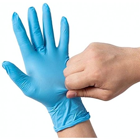 Nitrile guanti, box da 100 guanti - Taglia L